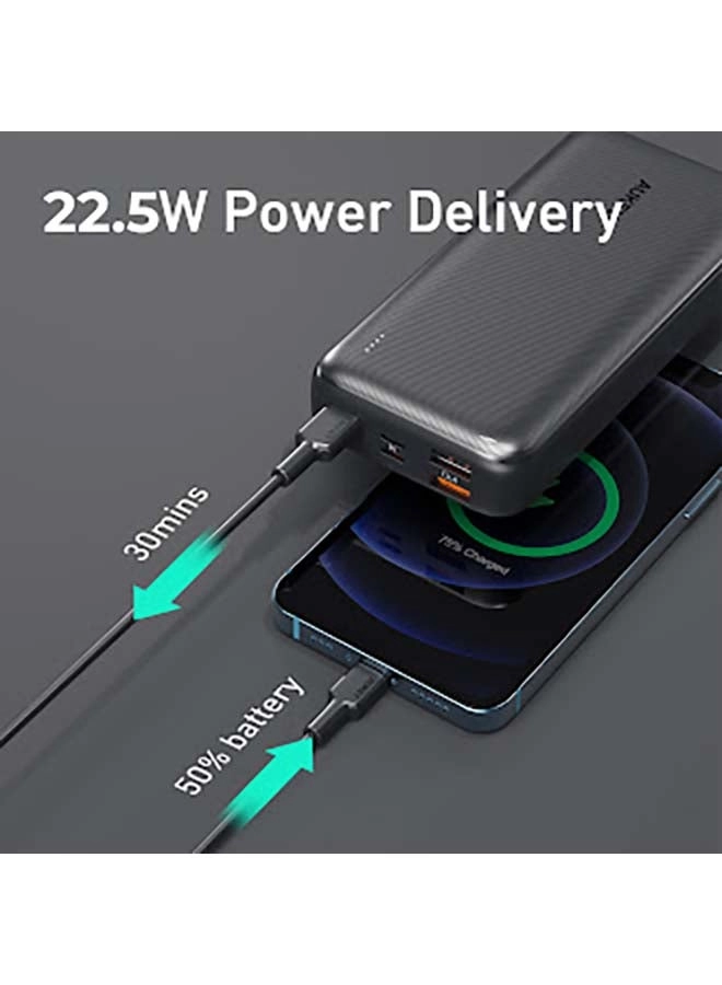 PB-N74S-BK - 20000 mAh 22.5 Watt 2 1