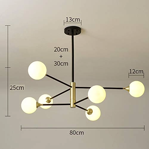 Magic Bean Molecule Chandelier