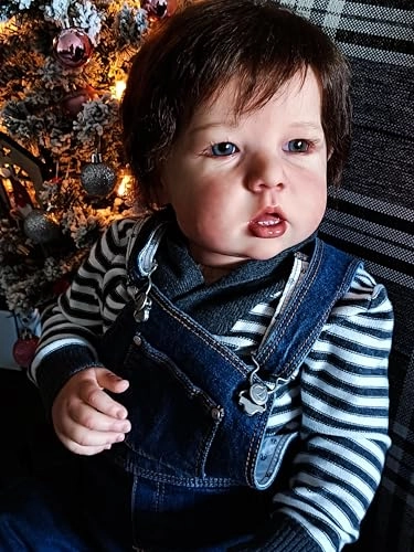 Liam Reborn Baby Doll - 20 inch Vinyl Boy Blonde Hair Ages 3+