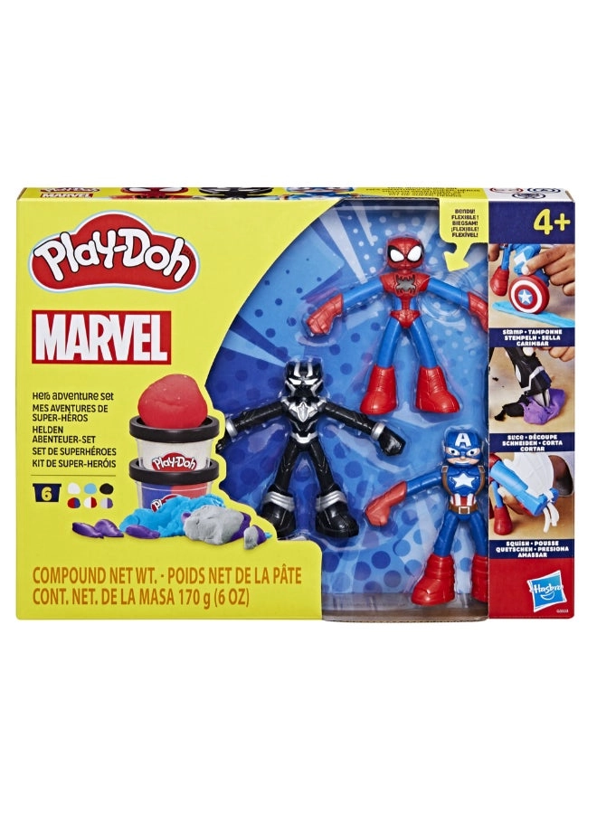 Captain America + Black Panther + Spider-Man - Marvel