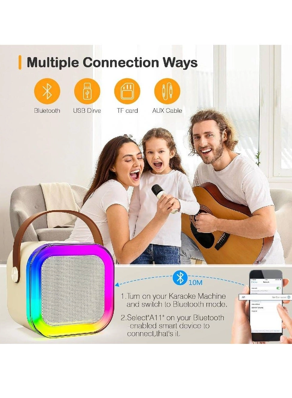 Kids Karaoke Machine - 4|5|6|7|8|9|10