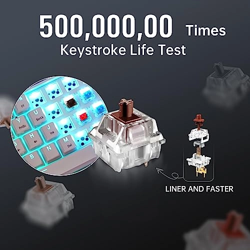 60% Mechanical Gaming Keyboard - Wired