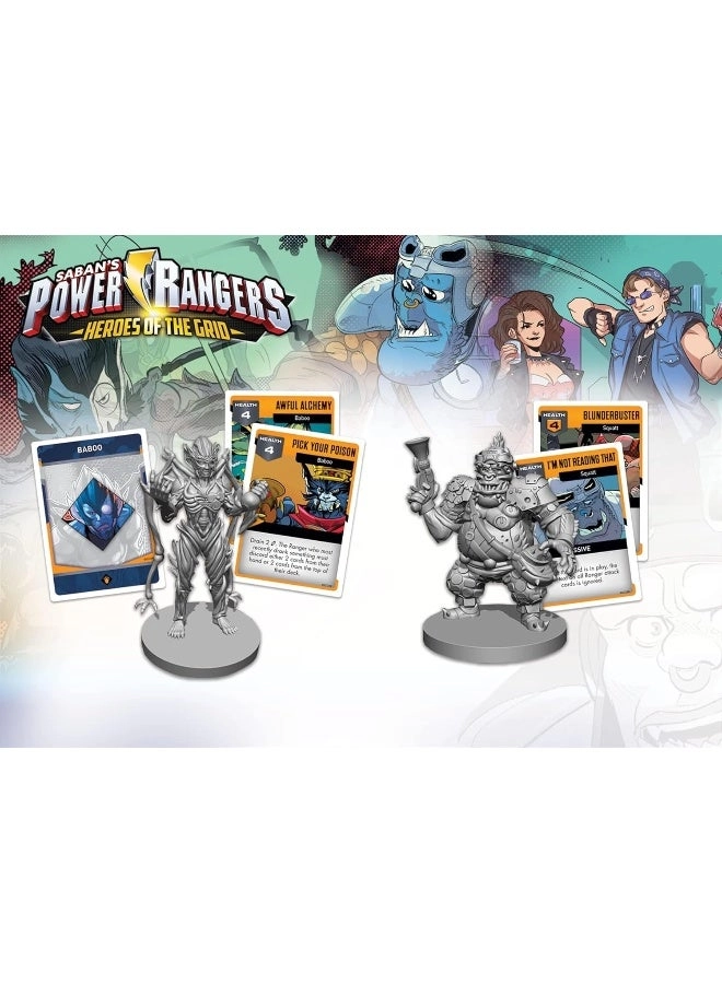 Power Rangers: Heroes Of The Grid: Squat And Baboo