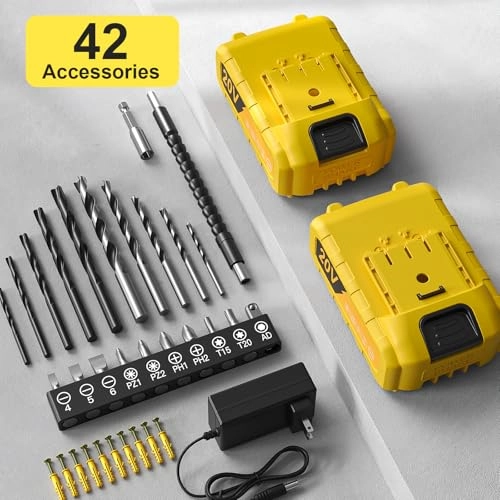 Cordless Drill Driver - 2000mAh