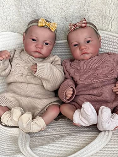 Pinky Reborn Reborn Baby Doll - 19 Inch 48cm Silicone Vinyl Bundle