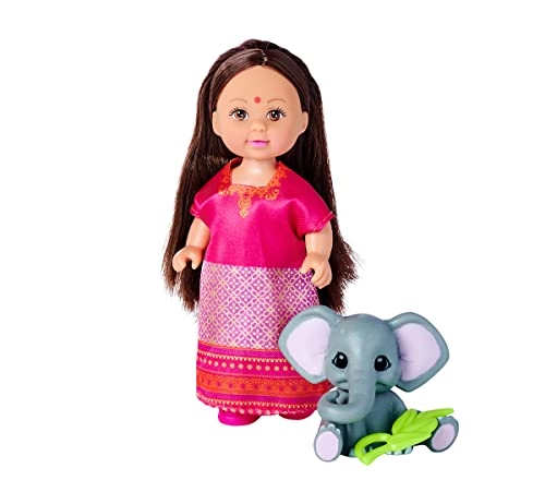 Evi Love Animal World Doll - 12 cm Girl Ages 3+