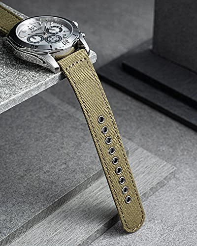 Watch Bands - 20mm 22mm Cotton Canvas