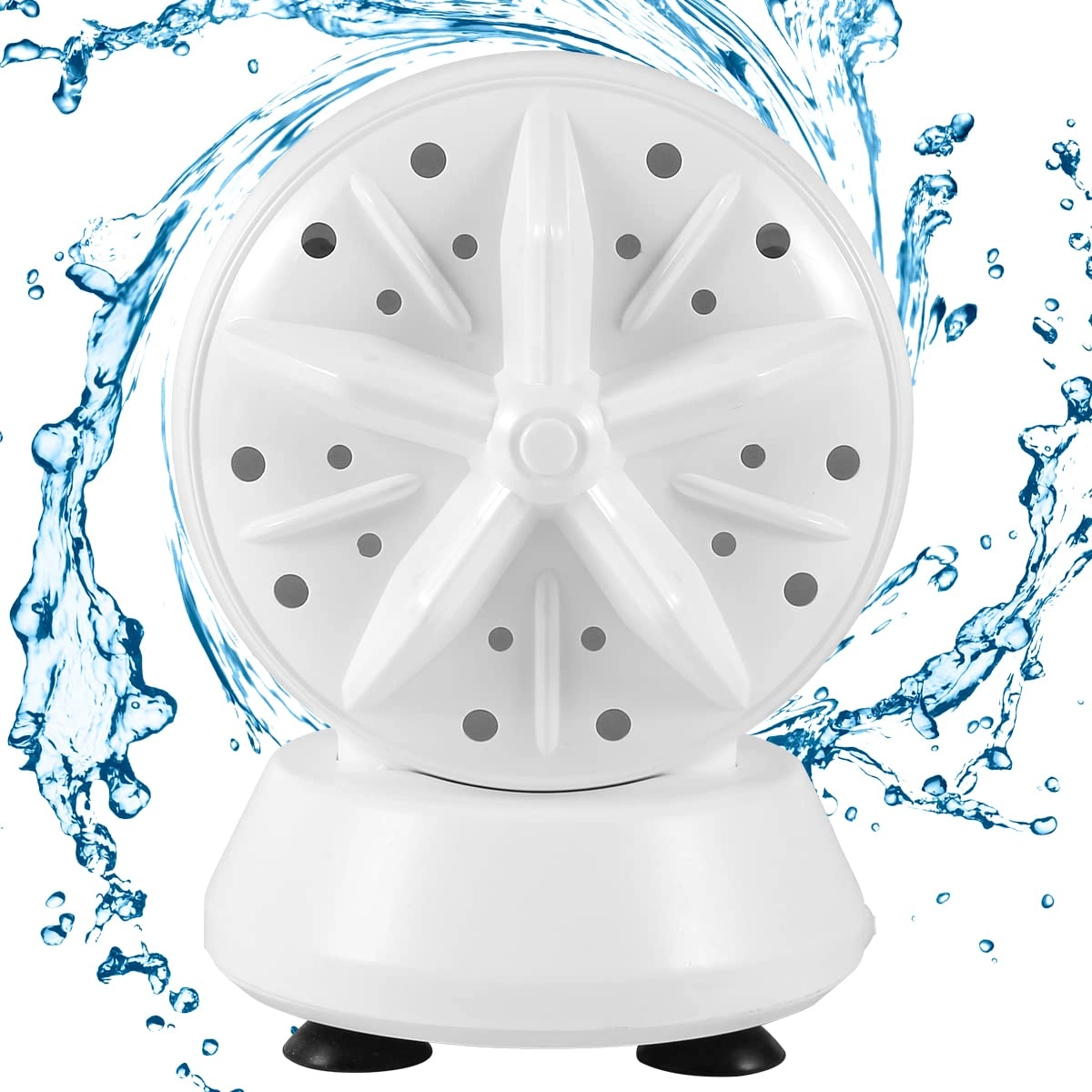 RLA Mini Ultrasonic Washing Machine - Portable USB Powered Double Turbo