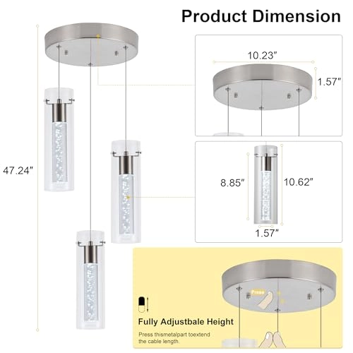 BW-01-3-BN24W - 3-Light 24W Dimmable