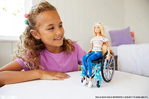 Barbie Fashionistas - Multicolor Ages 3+ + Wheelchair