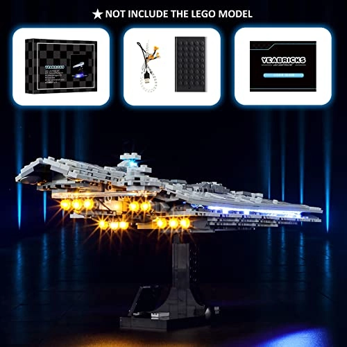 Star Wars LED Light - for Lego-75356 Super Star Destroyer Blue