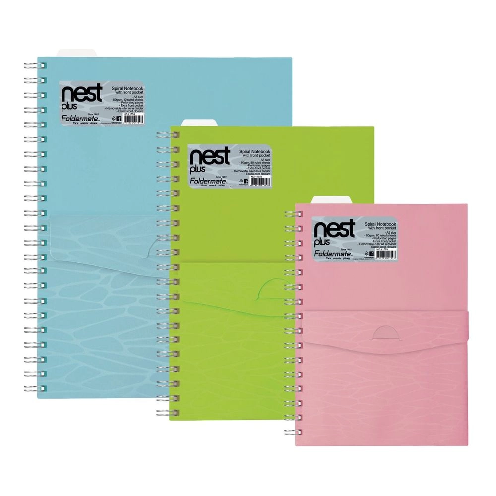 Foldermate 5-Subject Notebook B5 - 150 Sheets
