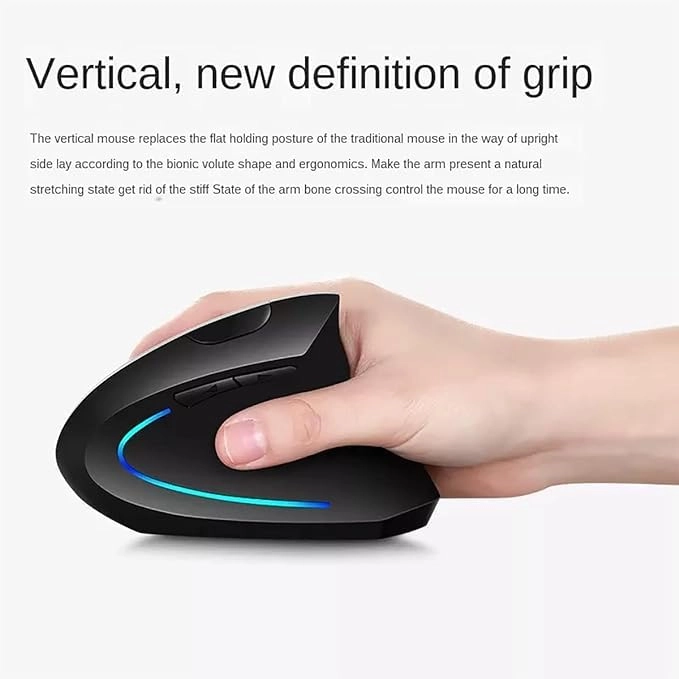 Ergonomic Vertical Mouse - Wireless