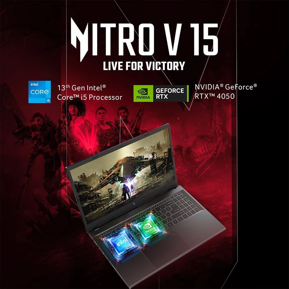 Nitro V 15 ANV15-51 - 15.6'' Core i5-13420H 8GB DDR4 512GB SSD