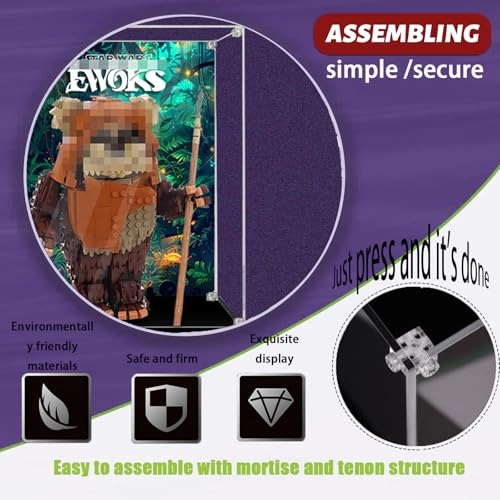 Display Case for Lego 75430 - 30 x 20 x 25 cm transparent