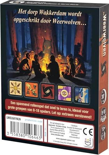 Wakkerdam Werewolves - Card Game (Dutch)