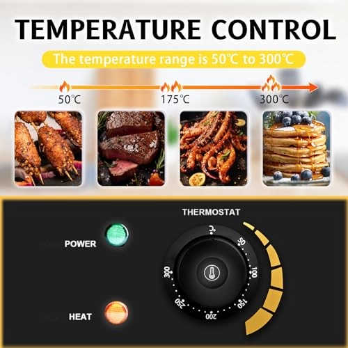 Electric Griddle Plate - 36 x 38 x 20 cm