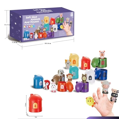 Farm Animals Toy - Toddlers aged 1-3 20 piece(s)