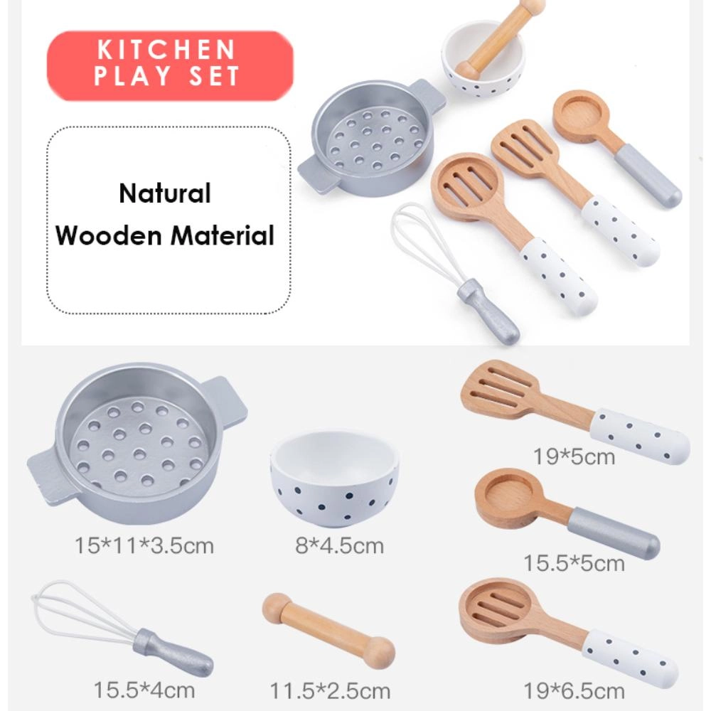 Wooden Kitchen Set - 7pcs (FP-2101-14)