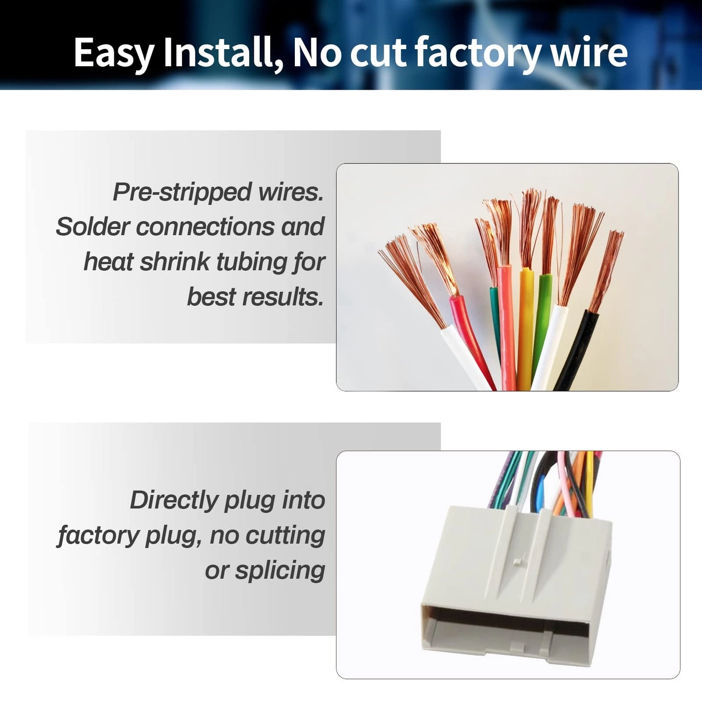 Car Stereo Pionner Wire Harness Adapter Connector - Compatible with Ford F150 Escape Focus 2004-2013, Lincoln 2006-2010 Town Car for Pionner Radio CD Player Receiver Amplifier/SWC Cable Plug