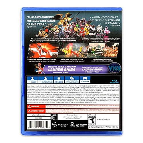 Power Rangers: Battle for the Grid Collector's Edition - PlayStation 4