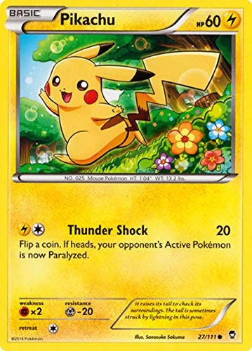 Pokemon USA, Inc. Pikachu 27111 - XY Furious Fists