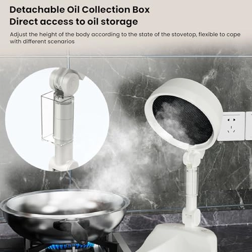 Portable Range Hood - Foldable 3-Speed 4000MAH