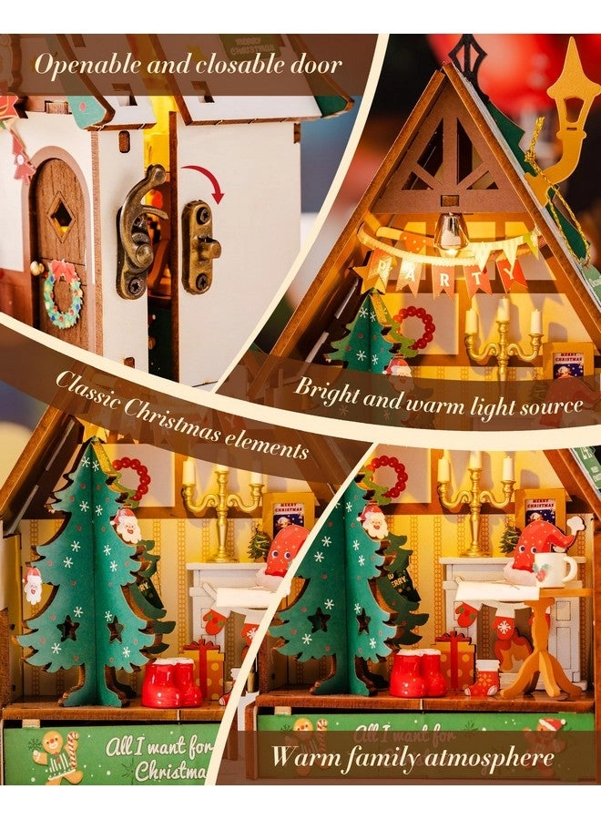 DIY Miniature Dollhouse Kit - Halloween/Christmas 1:20