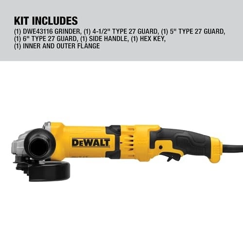 Angle Grinder - 4-1/2-Inch to 5-Inch