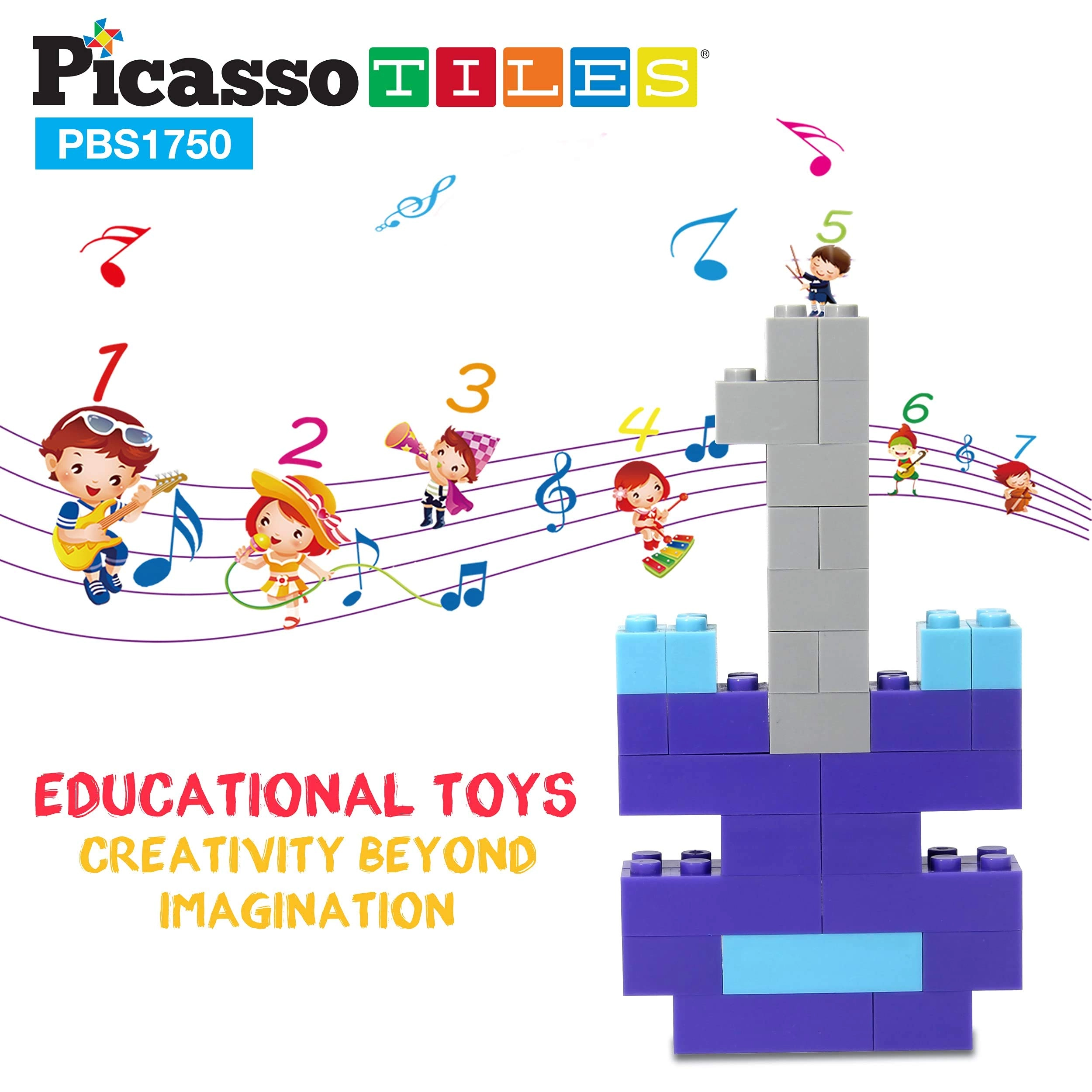 Building Block Tiles - 1750pcs