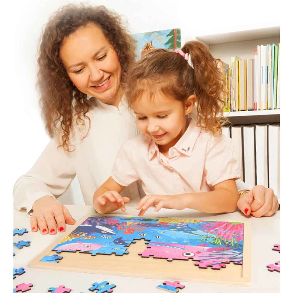 Princess Wooden Puzzle (TOP-MD3071) - 48 pcs