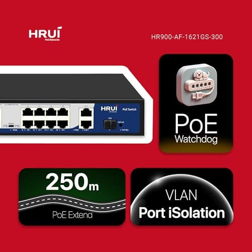 HR900-AF-1621GS 300 16-ports