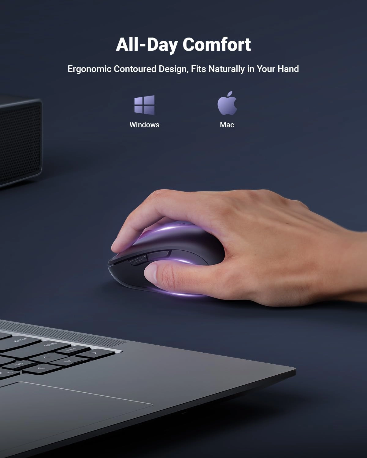 MW17 Slim Mini Cordless Mouse - USB