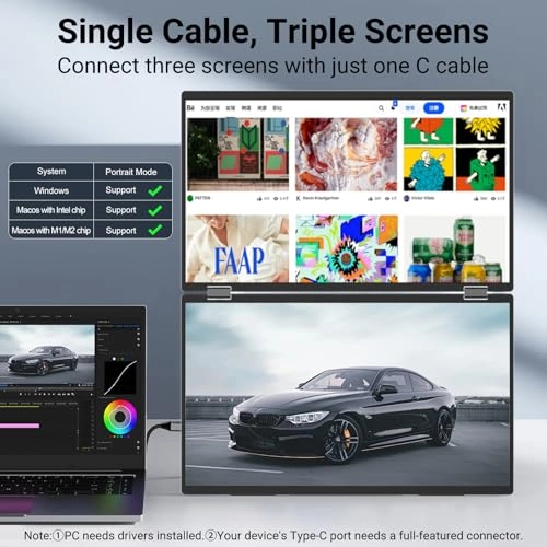 Laptop Screen Extender - 1920x1080 15.60 inch