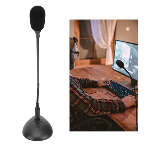 Flexible Gooseneck Conference XLR Microphone