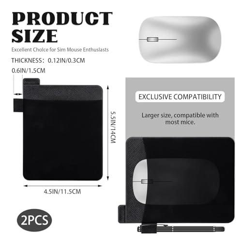 Mouse Holder - Stick on Black Pack