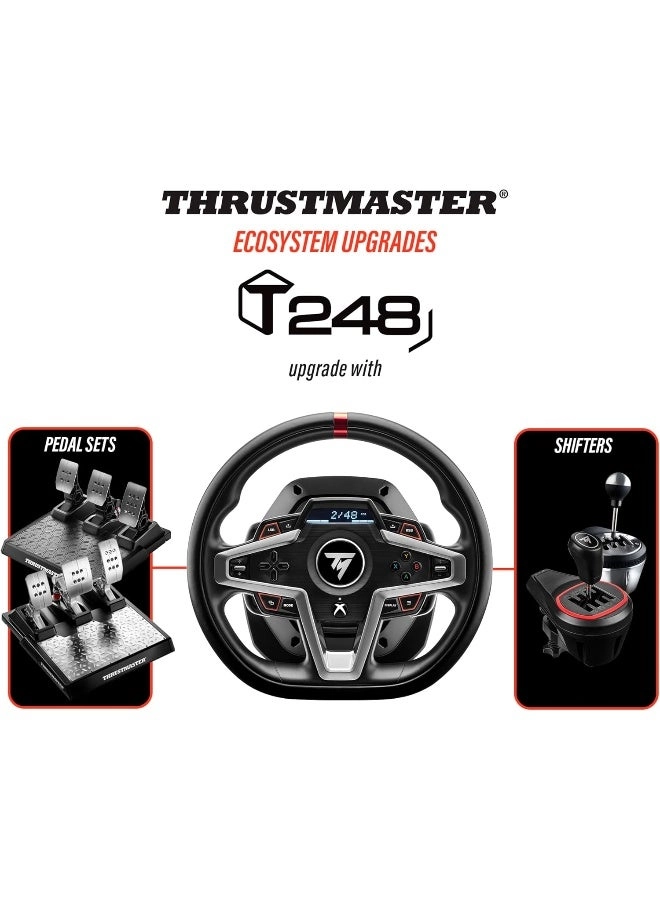 T-248 Racing Wheel & Pedals - Xbox/PC