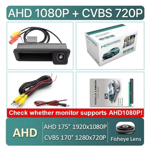 Car Reversing Camera - Night Vision AHD1080P