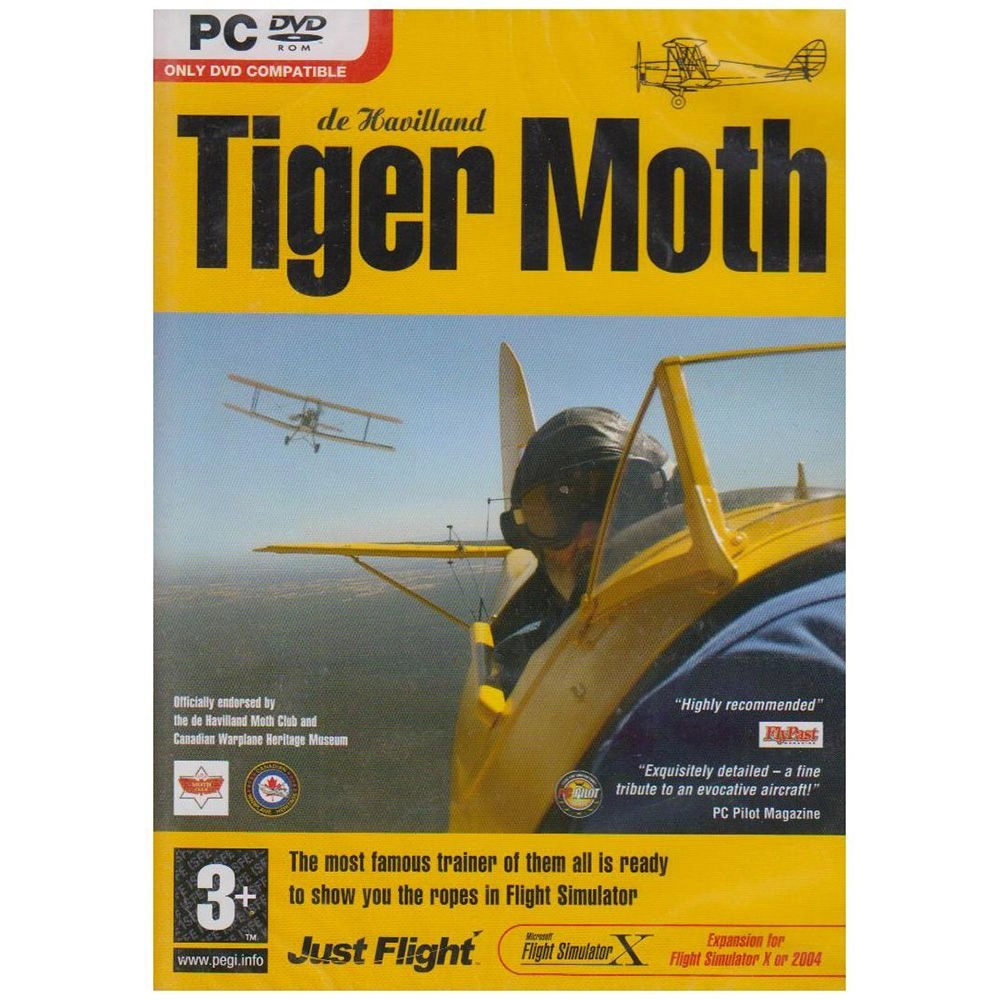 Microsoft Studios Tiger Moth Add-On - FS 2004 PC