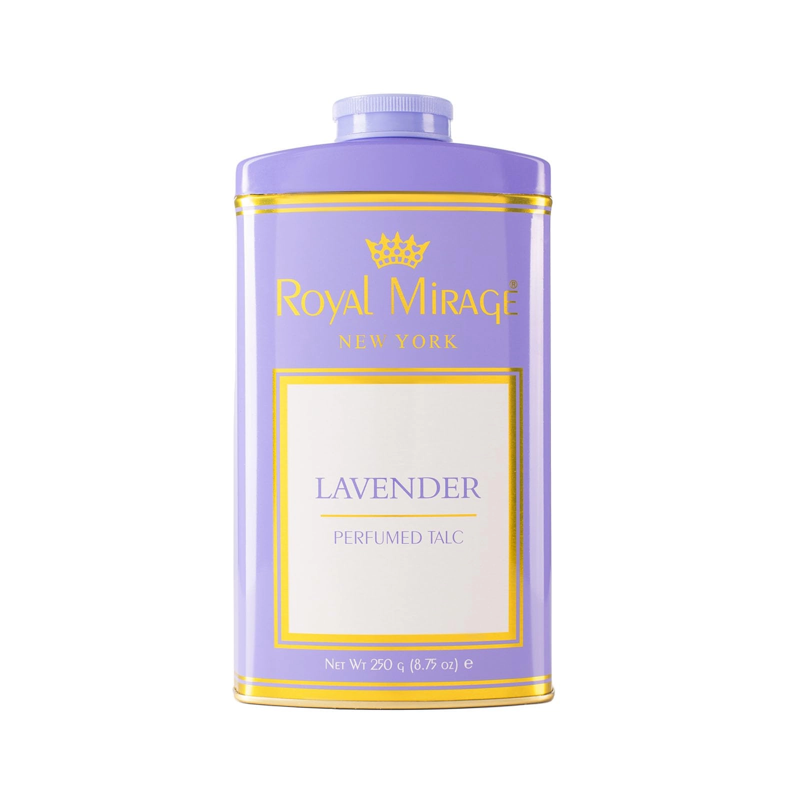 Royal Mirage Parfums Perfumed Talc - Lavender 250 gm