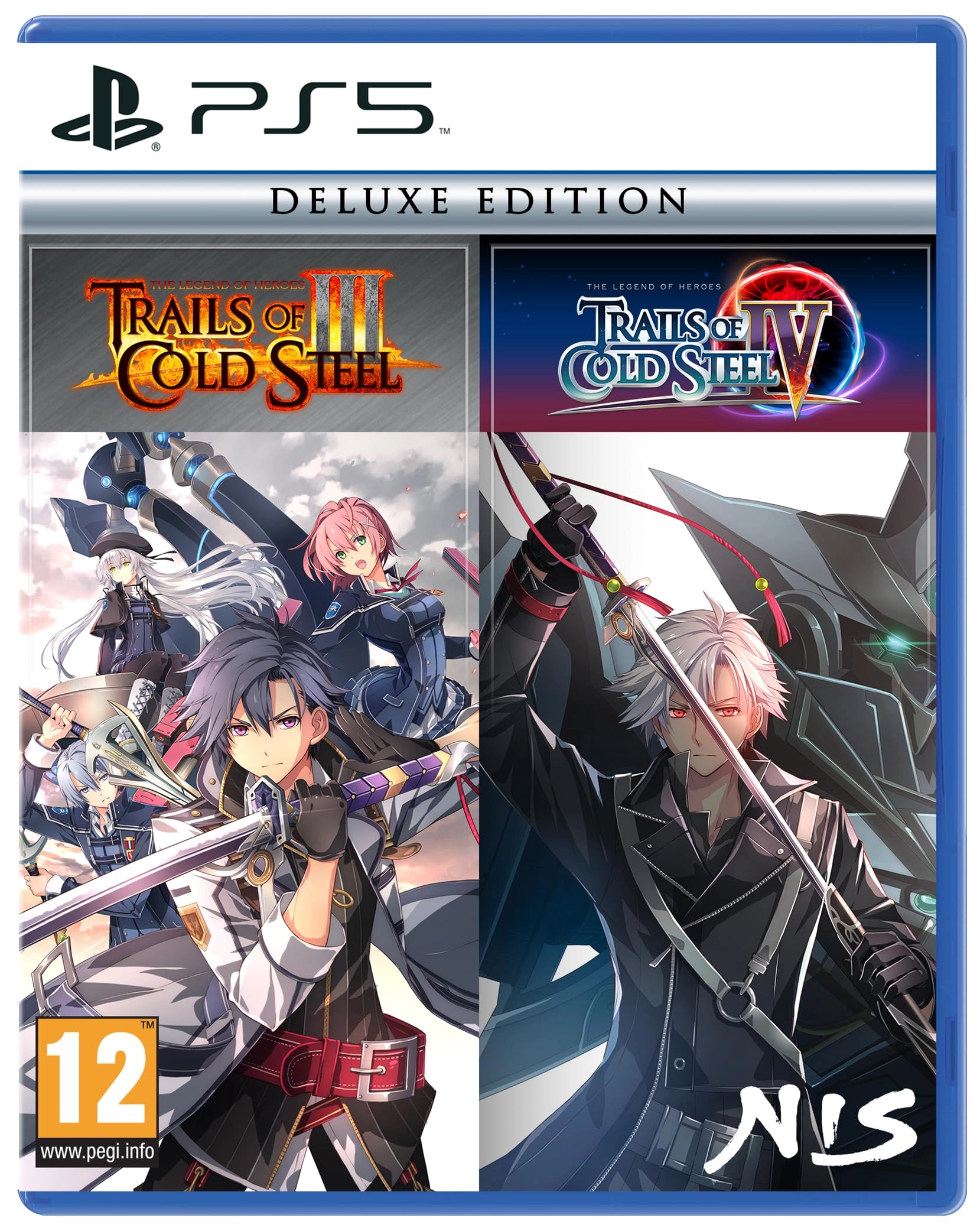 NIS America The Legend of Heroes: Trails of Cold Steel III / The Legend of Heroes: Trails of Cold Steel IV Deluxe Edition - PlayStation 5