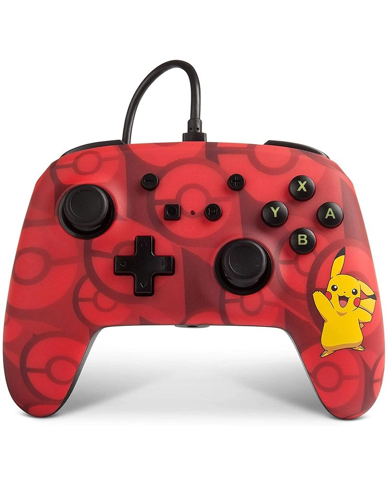 PowerA Nintendo Switch Enhanced Wired Controller Pikachu Moods