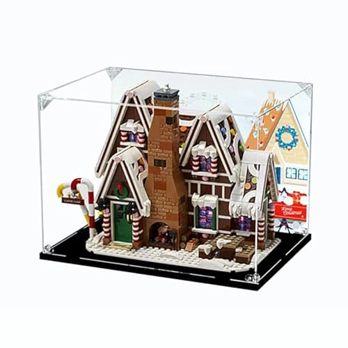 Acrylic Display Case - 35x25x25cm Dustproof Transparent