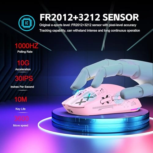 Gaming Mouse - Wired Wireless Bluetooth