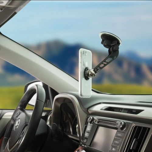 Steelie Universal Adhesive Replacement Kit for Dash Mount + Phone Socket