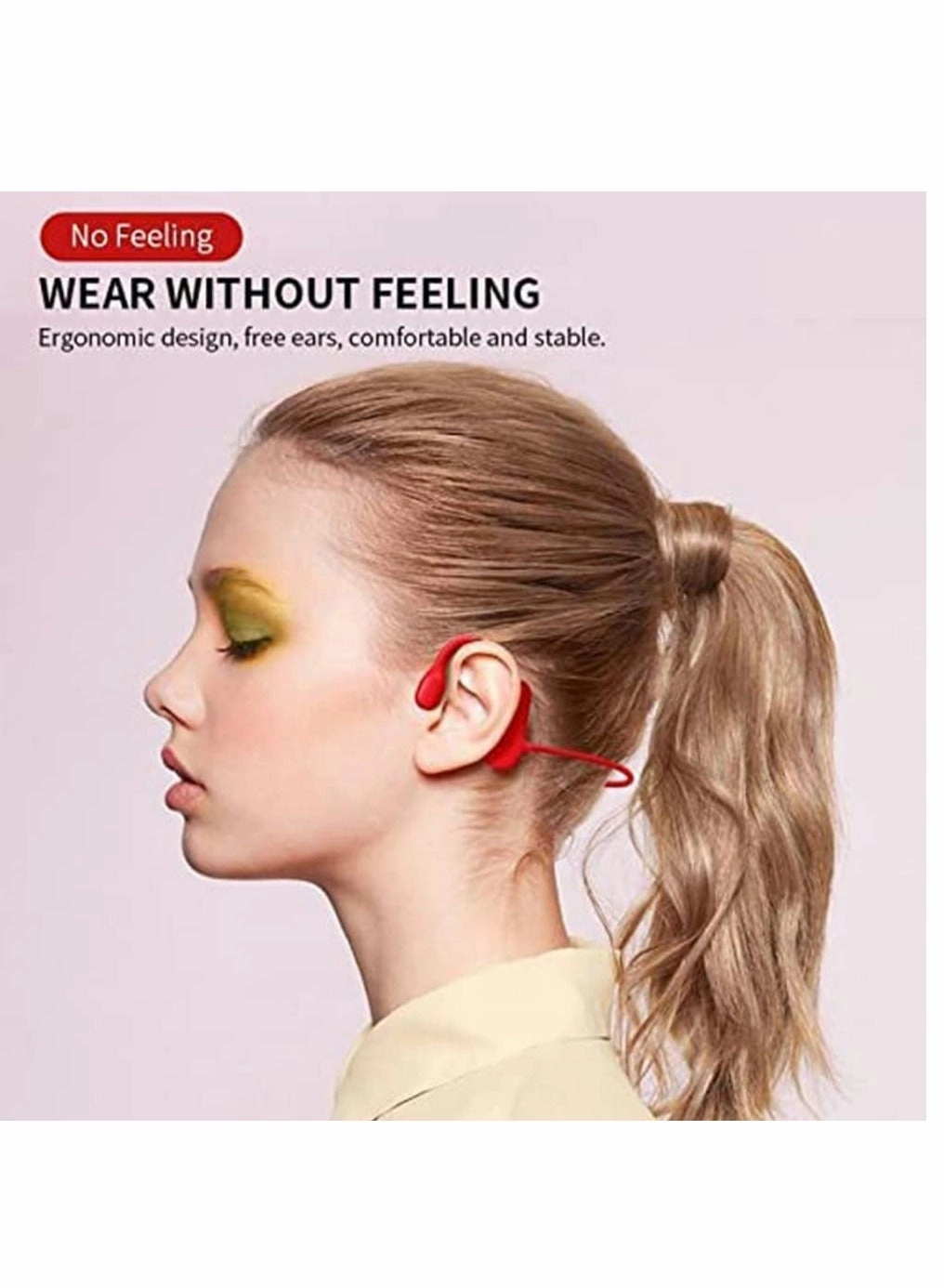 Open Ear Clip Headphones Wireless Headphone