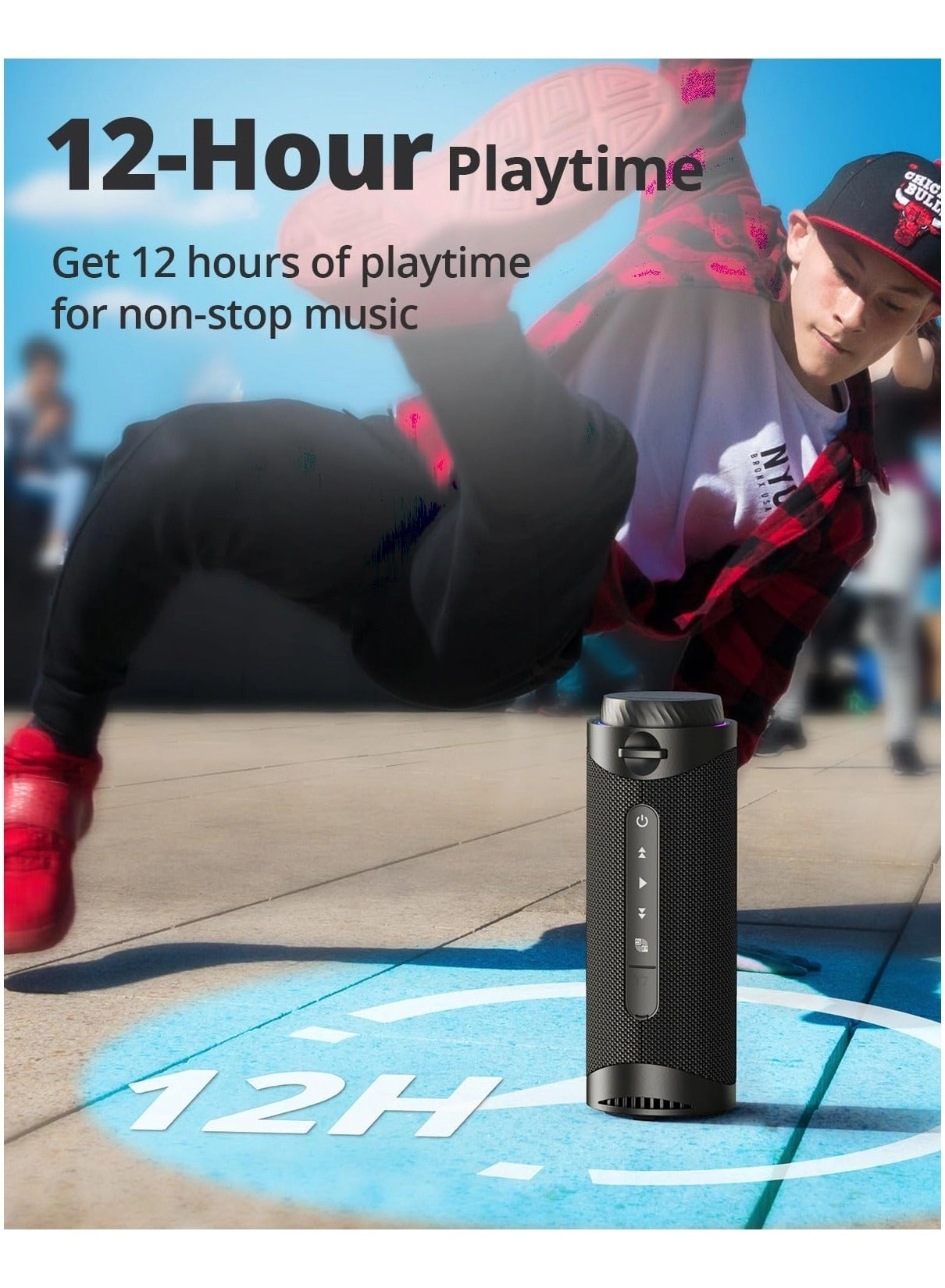 T7 - Waterproof 360° Surround Sound