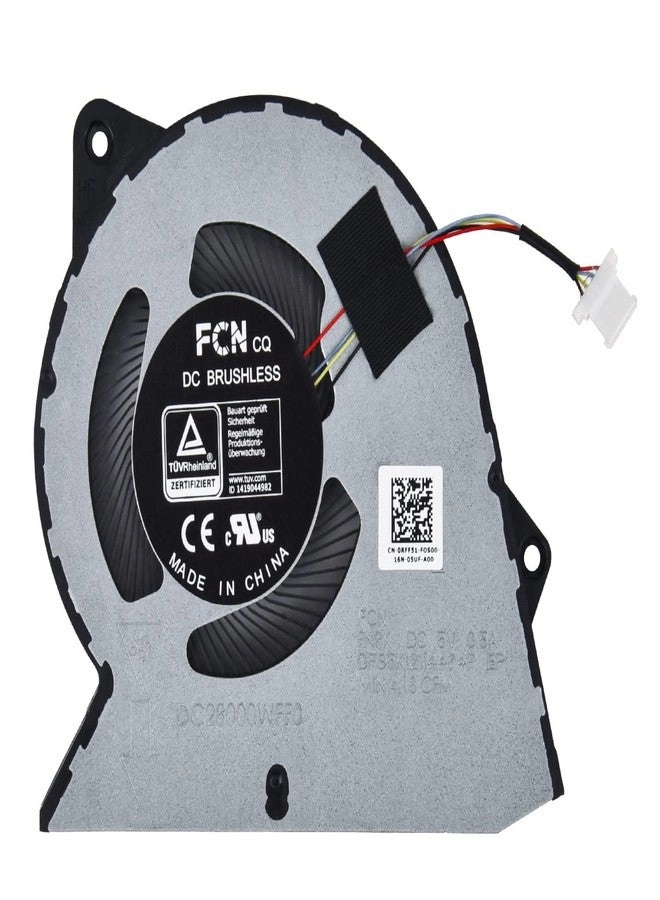 KBRPARTS CPU Cooling Fan - Inspiron 15 3510 3511 3515 3520 3525 3530 3535, Vostro 3510 3420 3250 Series P/N EG50040S1-CQ71-S9A 0RFF51
