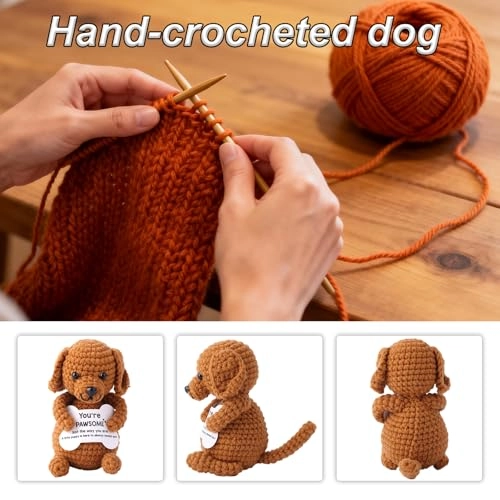 Pug Positive 10 cm Crochet