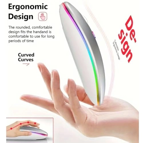 Wireless Mouse - Bluetooth & 2.4G